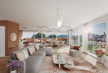 Appartement neuf de standing de trois chambres dans un cadre de vie privilégié à Aubonne